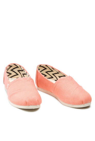 Toms Обувки Alpargata 10017742 Peach Pink Heritage - Mera.bg