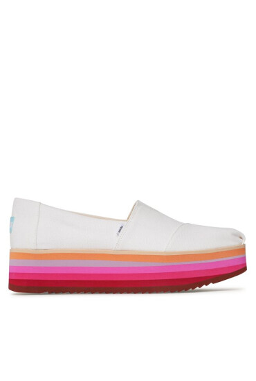 Toms Обувки Alp Platform 10019692 White - Mera.bg