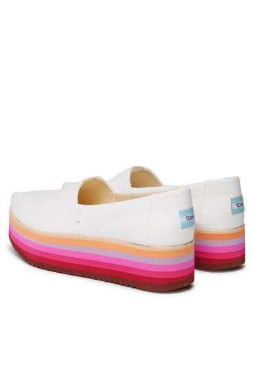 Toms Обувки Alp Platform 10019692 White - Mera.bg