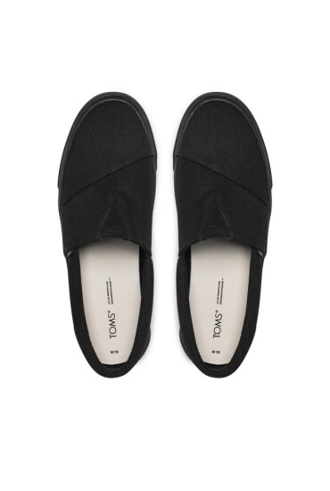 Toms Обувки Alpargata Fenix Slip On 10018946 Black/Black - Mera.bg