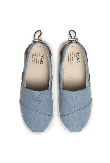Toms Обувки Bimini 10015309 Navy Denim/Synthetic Trim - Mera.bg