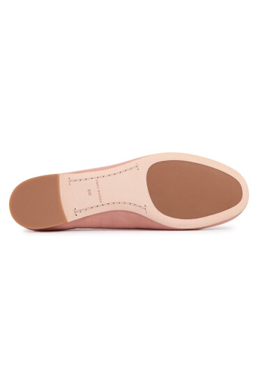 Tory Burch Балеринки Multi Logo Elastic Ballet 82218 Pink Moon 689 - Mera.bg