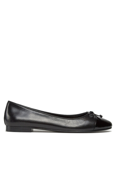 Tory Burch Балеринки Cap-Toe Ballet 154511 Черен - Mera.bg