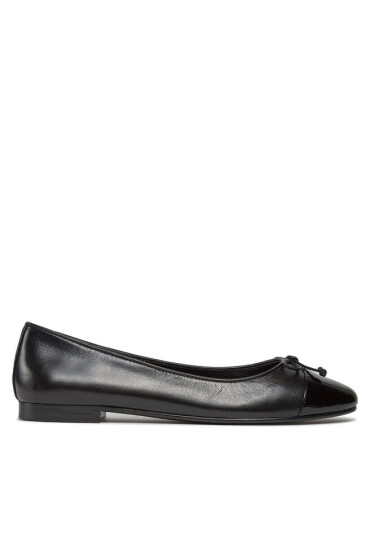 Tory Burch Балеринки Cap-Toe Ballet 154511 Черен - Mera.bg