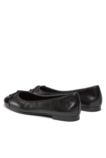 Tory Burch Балеринки Cap-Toe Ballet 154511 Черен - Mera.bg