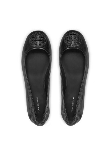 Tory Burch Балеринки Minnie Travel Ballet Pave 155637 Черен - Mera.bg