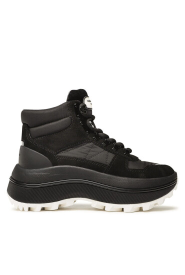 Tory Burch Боти Adventure Hiker 141334 Perfect Black/New Ivory 001 - Mera.bg