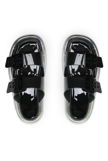 Tory Burch Чехли Buckle Bubble Jelly 149718 Черен - Mera.bg