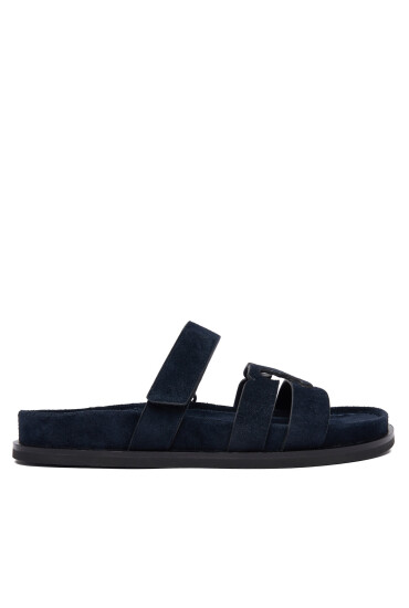 Tory Burch Чехли Ines Sport Slide 163481 Тъмносин - Mera.bg