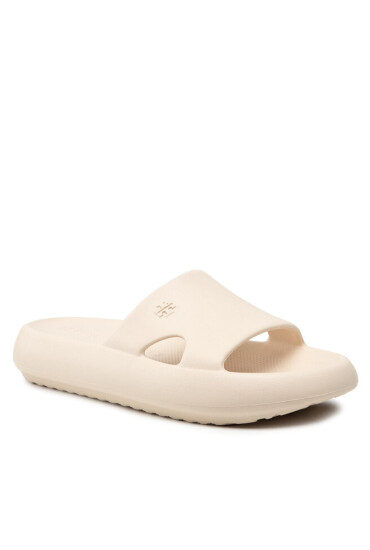 Tory Burch Чехли Shower Slide 88900 French Pearl 700 - Mera.bg