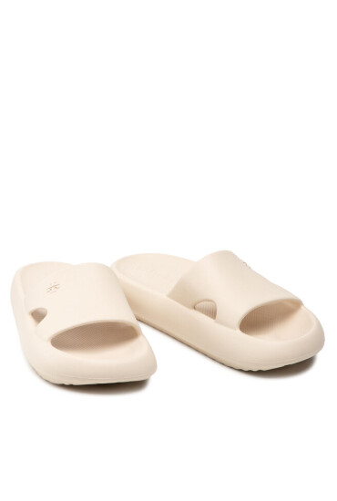 Tory Burch Чехли Shower Slide 88900 French Pearl 700 - Mera.bg