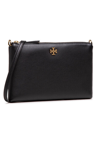 Tory Burch Дамска чанта Kira Pabbled Top-Zip Crossbody 61385 Black 001U - Mera.bg