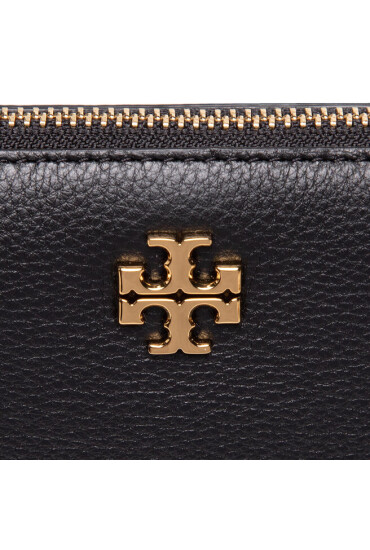 Tory Burch Дамска чанта Kira Pabbled Top-Zip Crossbody 61385 Black 001U - Mera.bg