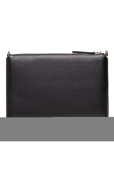 Tory Burch Дамска чанта Kira Pabbled Top-Zip Crossbody 61385 Black 001U - Mera.bg
