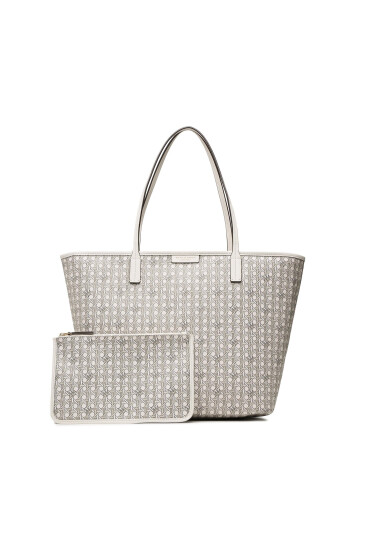 Tory Burch Дамска чанта Basketweave Tote 145634 Бежов - Mera.bg