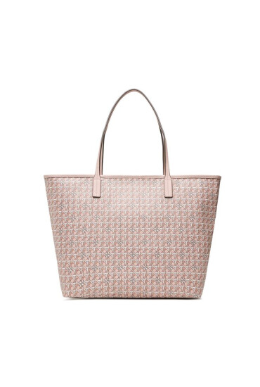 Tory Burch Дамска чанта Basketweave Tote 145634 Розов - Mera.bg