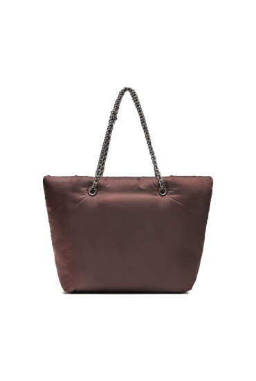 Tory Burch Дамска чанта Ella Puffy Chain Tote 152450 Бордо - Mera.bg