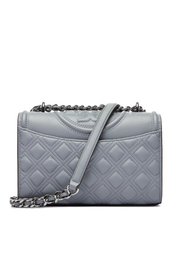 Tory Burch Дамска чанта Flaming Small Convertible Shoulder Bag 75576 Cloud Blue 023 - Mera.bg