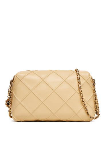 Tory Burch Дамска чанта Fleming Small 169226 Екрю - Mera.bg