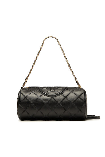 Tory Burch Дамска чанта Fleming Soft Barrel 150358 Black - Mera.bg