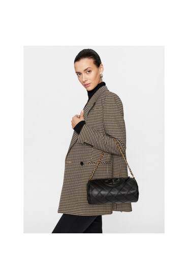 Tory Burch Дамска чанта Fleming Soft Barrel 150358 Black - Mera.bg