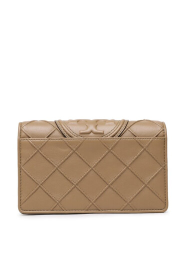 Tory Burch Дамска чанта Fleming Soft Chain Wallet 138853 Pebblestone - Mera.bg