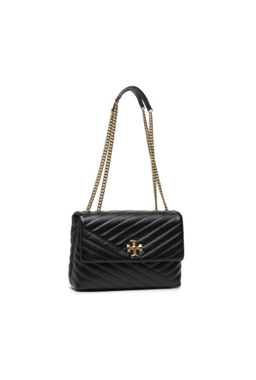 Tory Burch Дамска чанта Kira Chevron Convertible Shoulder Bag 90446 Черен - Mera.bg