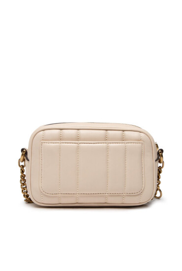 Tory Burch Дамска чанта Kira Mini Camera Bag 88095 Brie/Rolled Gold 136 - Mera.bg