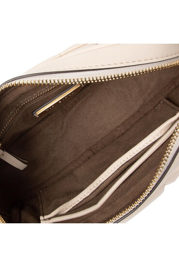 Tory Burch Дамска чанта Kira Mini Camera Bag 88095 Brie/Rolled Gold 136 - Mera.bg