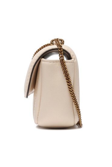Tory Burch Дамска чанта Kira Mini Flap Bag 142567 Екрю - Mera.bg