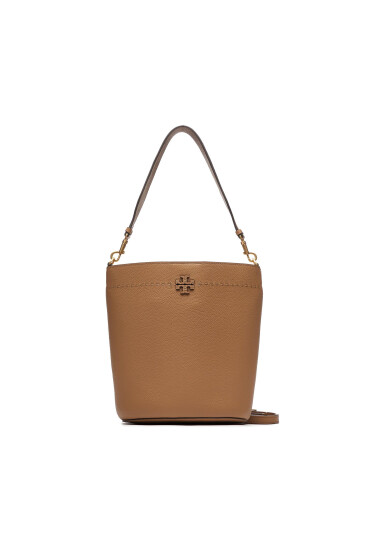 Tory Burch Дамска чанта McGraw Bucket Bag 143544 Кафяв - Mera.bg