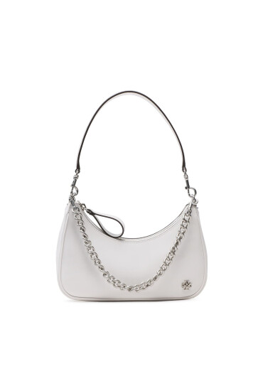 Tory Burch Дамска чанта Mercer Spazzolato Small Shoulder Bag 88188 White 100 - Mera.bg