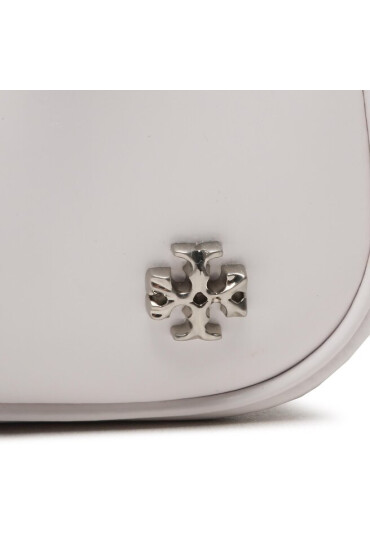 Tory Burch Дамска чанта Mercer Spazzolato Small Shoulder Bag 88188 White 100 - Mera.bg