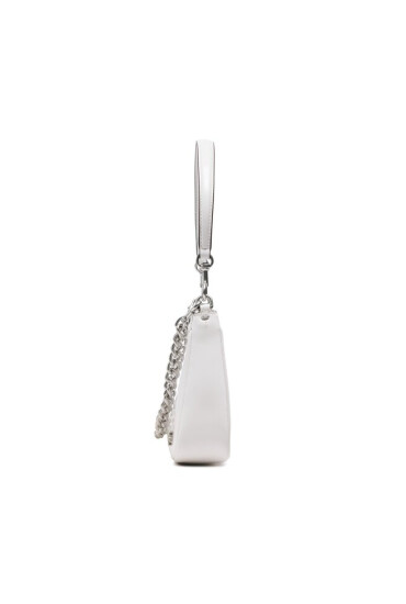 Tory Burch Дамска чанта Mercer Spazzolato Small Shoulder Bag 88188 White 100 - Mera.bg