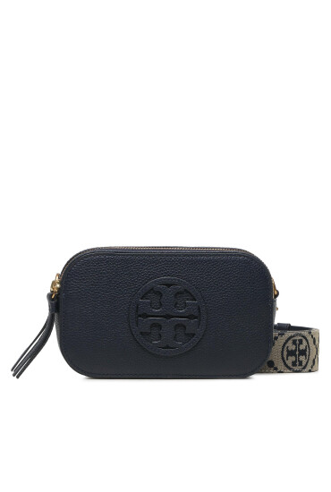 Tory Burch Дамска чанта Miller Mini Crossbody Bag 150153 Тъмносин - Mera.bg