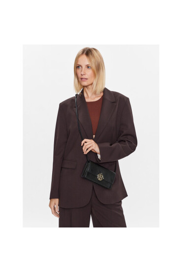 Tory Burch Дамска чанта Miller Wallet Crossbody 137145 Черен - Mera.bg
