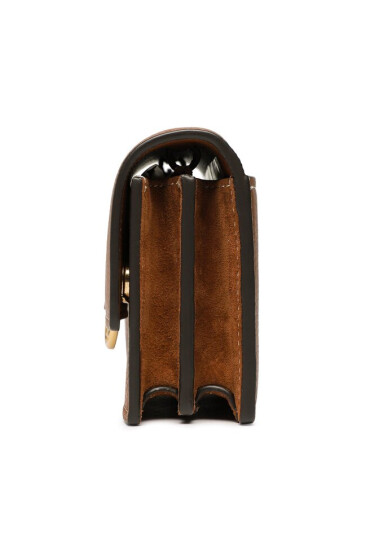 Tory Burch Дамска чанта Miller Wallet Crossbody 137145 Light Umber 905 - Mera.bg
