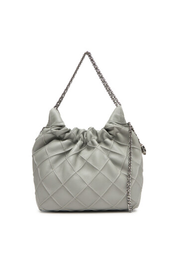 Tory Burch Дамска чанта Mini Fleming 162451 Сив - Mera.bg