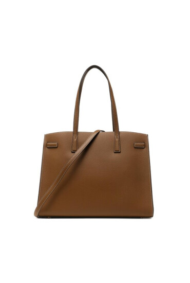 Tory Burch Дамска чанта Robinson Satchel 143193 Bistro Brown 244 - Mera.bg