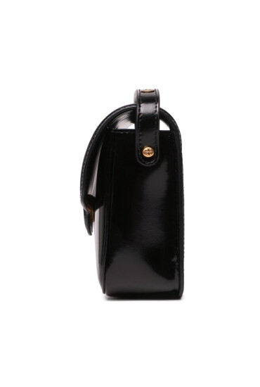 Tory Burch Дамска чанта Robinson Spazzolato Convertible Shoulder Bag 143122 Черен - Mera.bg