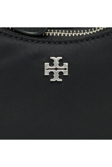 Tory Burch Дамска чанта Small 151 Mercer Nylon Crestent 148656 Black 001 - Mera.bg