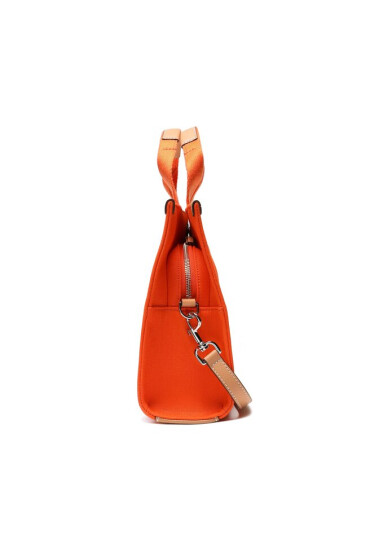 Tory Burch Дамска чанта Small Tory Tote 148661 Оранжев - Mera.bg