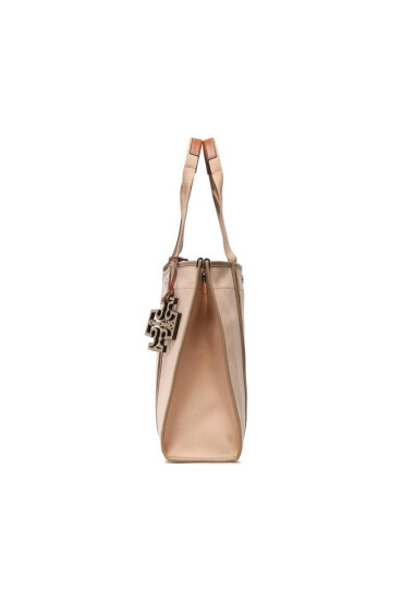 Tory Burch Дамска чанта Twill Tory Tote 140598 Бежов - Mera.bg
