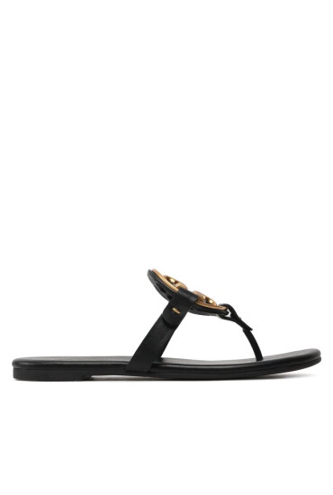 Tory Burch Джапанки Metal Miller 136593 Черен - Mera.bg