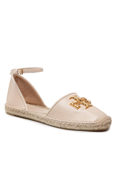 Tory Burch Еспадрили Eleanor Dorsay Espadrille 88743 New Cream 122 - Mera.bg