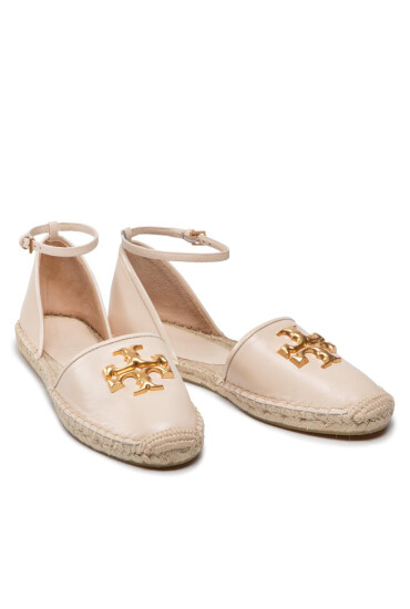 Tory Burch Еспадрили Eleanor Dorsay Espadrille 88743 New Cream 122 - Mera.bg