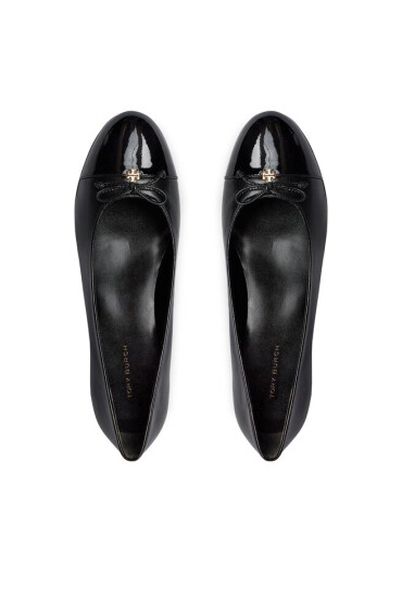 Tory Burch Обувки на ток Cap-Toe Pump 45Mm 154517 Черен - Mera.bg