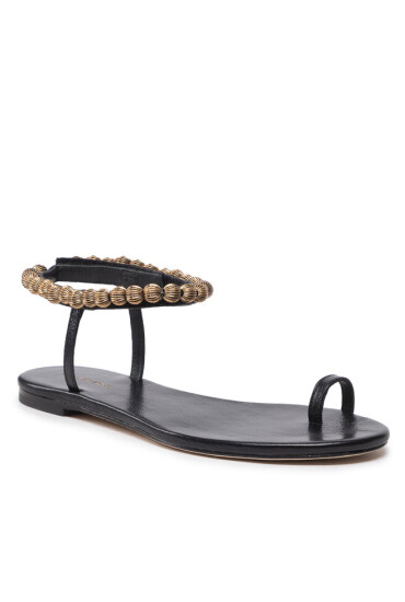 Tory Burch Сандали Capri Beaded Ankle Sandal 134975 Perfect Black 006 - Mera.bg
