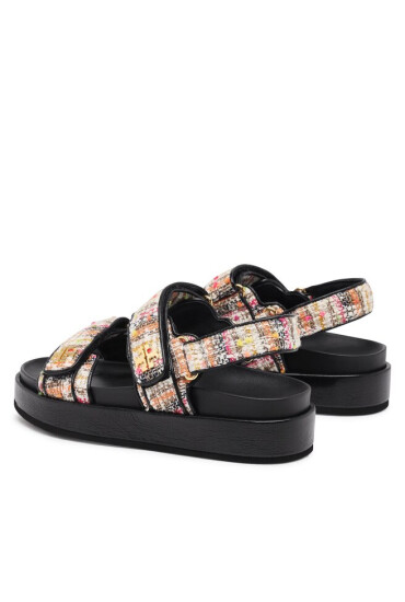 Tory Burch Сандали Kira Sport 150301 Pink/Perfect Black 650 - Mera.bg