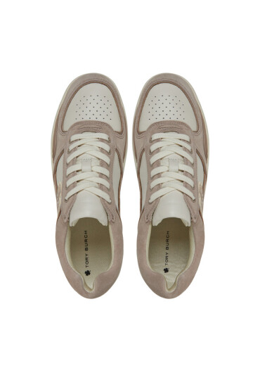 Tory Burch Сникърси Clover Court 155626 Бежов - Mera.bg